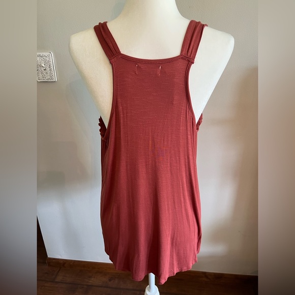 Maurices NWT Burnt Orange Racerback Tank Size 0X - Picture 5 of 5
